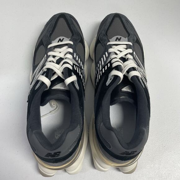 New Balance 9060 Black Phantom Magnet U9060BLC Size 13 White Black Chunky Shoe main image 5